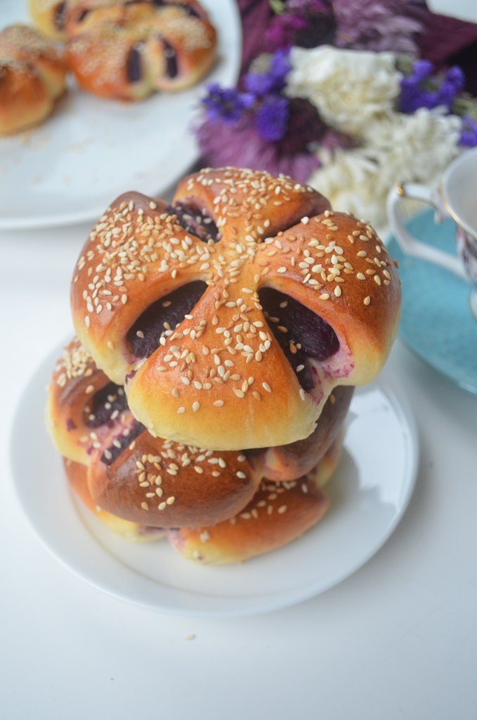Purple Yam Bread Rolls