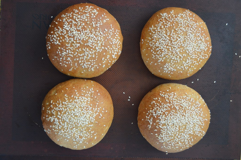 Whole Wheat Burger Buns