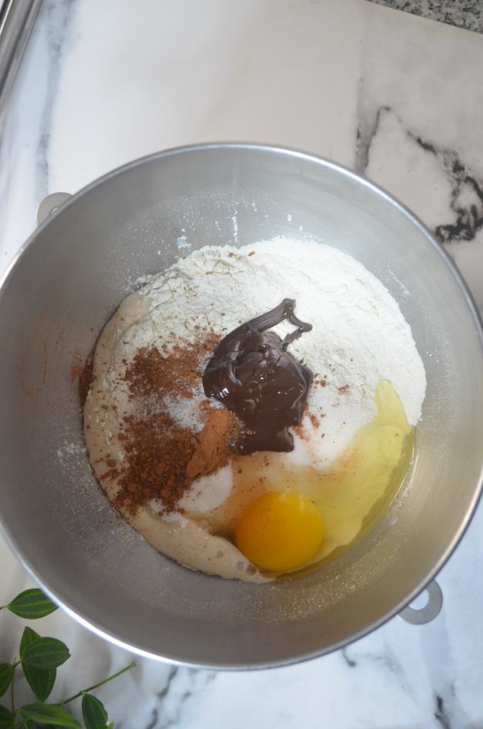 Triple Chocolate Hot Cross Buns