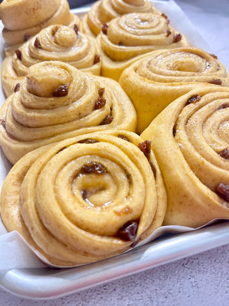 Homemade Pumpkin Cinnamon Rolls