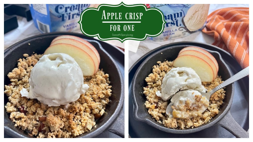 Single Serving Apple Crisp
