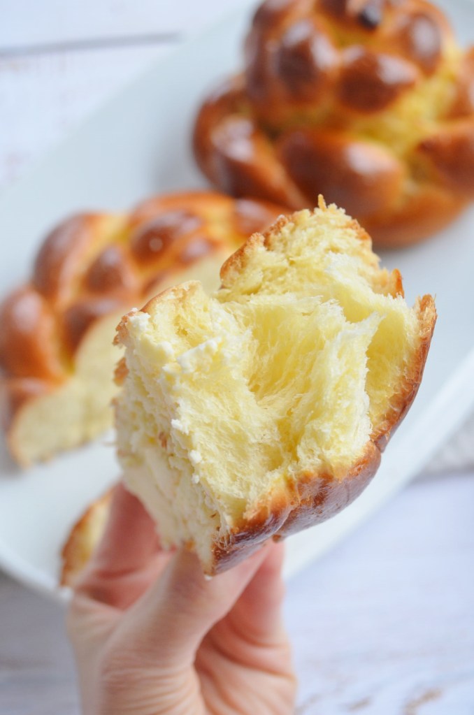 Braided Challah Buns SweeNSpicyLiving