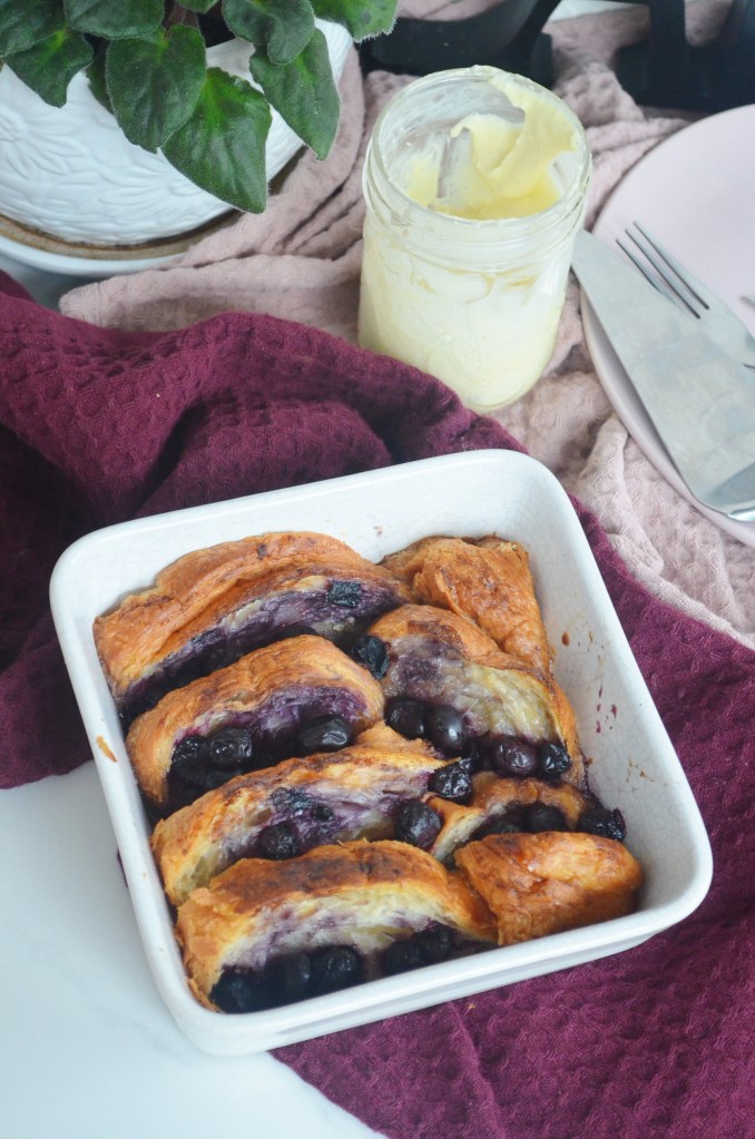 Bake Blueberry Custard French Toast