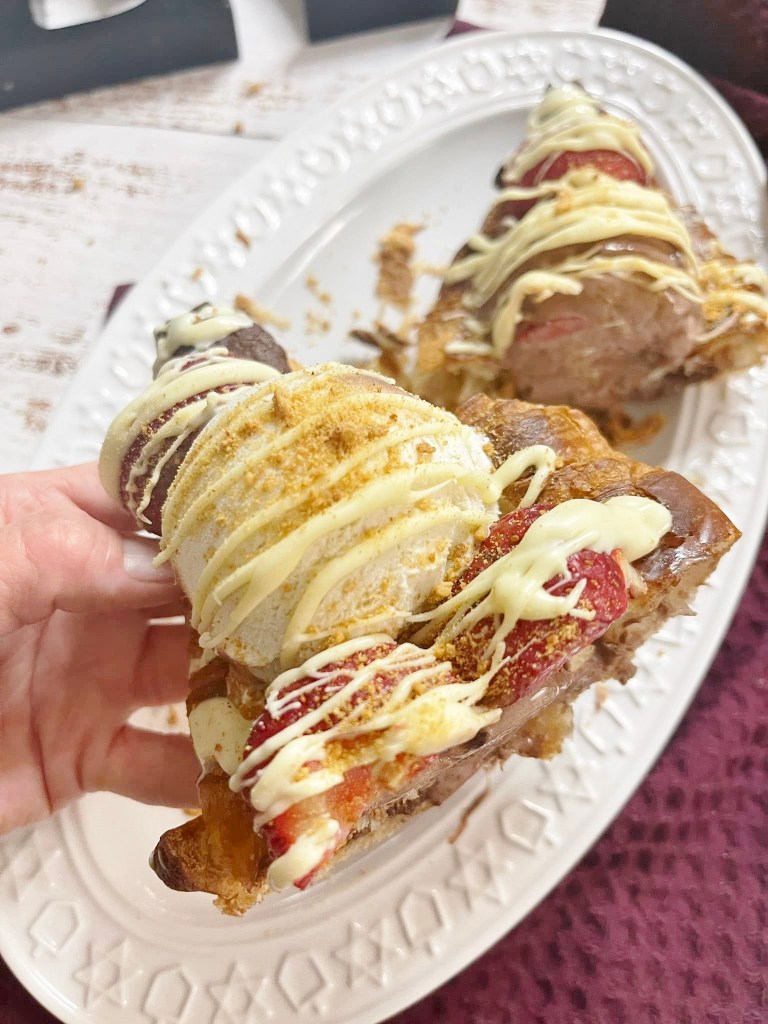 Cookie Dough Ice Cream Croissant 6