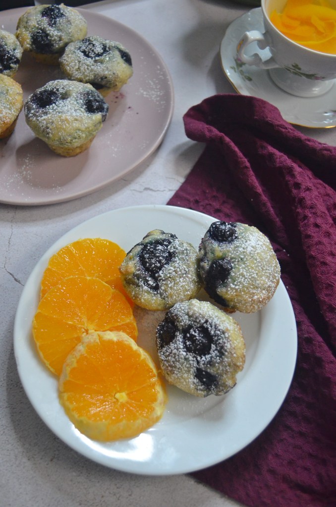 Small Batch Mini Blueberry Muffin 