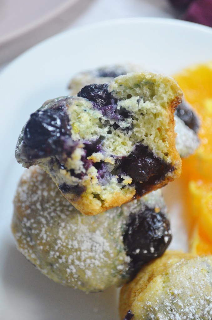Small Batch Mini Blueberry Muffin 